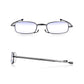 Read Optics Gunmetal Grey Compact Folding Blue Light Blocking Reading Glasses For Men & Women