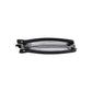 Read Optics Black Folding Compact Blue Light Blocking Reading Glasses For Men & Women