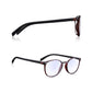 Read Optics Brown Tortoiseshell Round Blue Light Blocking Glasses For Men & Women