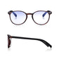 Read Optics Brown Tortoiseshell Round Blue Light Blocking Glasses For Men & Women