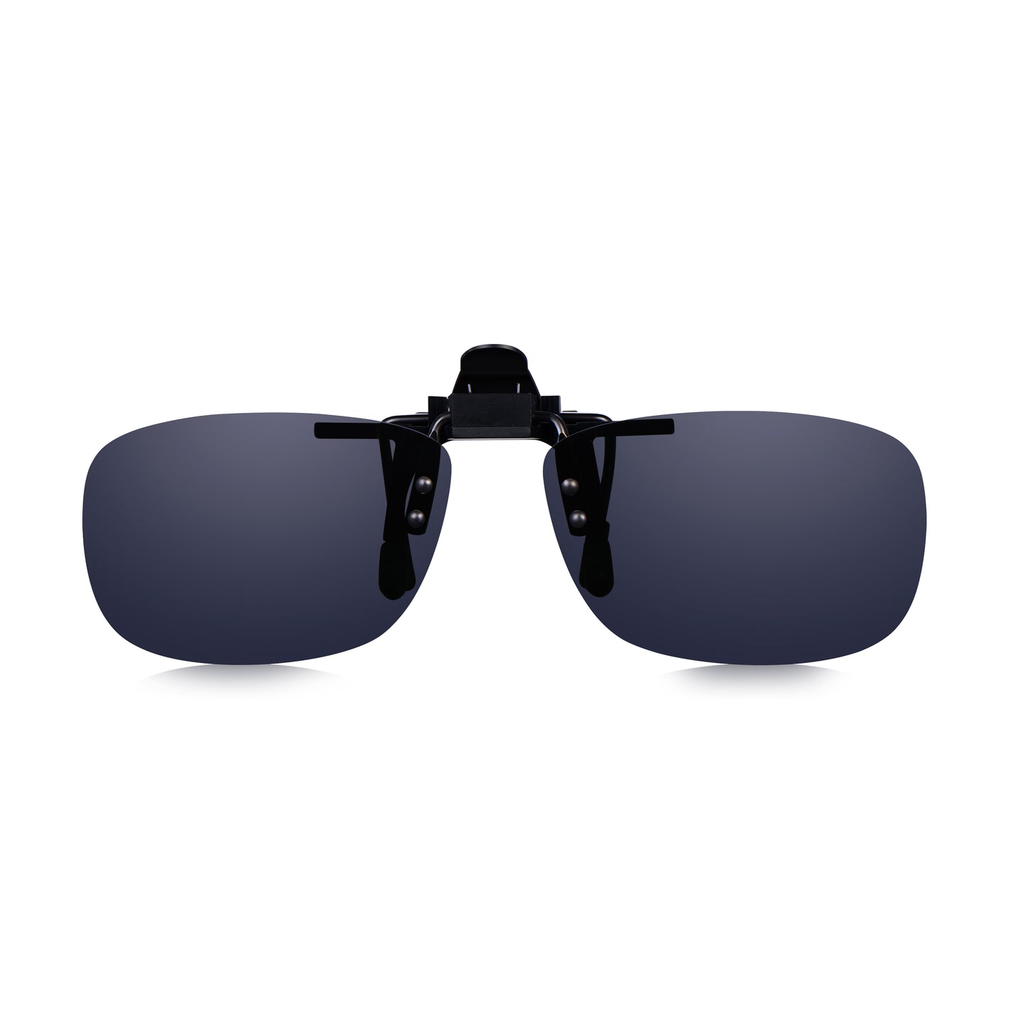 Read Optics Smoke Grey Clip-On Sunglasses Polarised UV Tinted Lenses For Men & Women