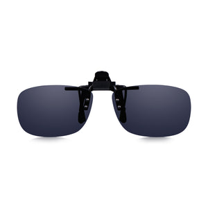 Read Optics Smoke Grey Clip-On Sunglasses Polarised UV Tinted Lenses For Men & Women