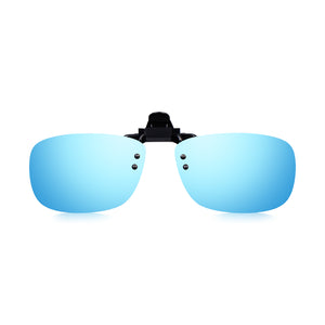 Read Optics Blue Mirror Clip-On Sunglasses Polarised UV Tinted Lenses For Men & Women