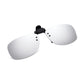 Read Optics Silver Mirror Clip-On Sunglasses Polarised UV Tinted Lenses For Men & Women