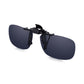 Read Optics Smoke Grey Clip-On Sunglasses Polarised UV Tinted Lenses For Men & Women