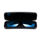 Read Optics Blue Mirror Clip-On Sunglasses Polarised UV Tinted Lenses For Men & Women