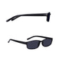 Read Optics Matt Black Rectangular Sun Reading Glasses for Men & Women