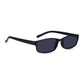 Read Optics Matt Black Rectangular Sun Reading Glasses for Men & Women