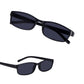 Read Optics Matt Black Rectangular Sun Reading Glasses for Men & Women