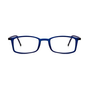 Read Optics Blue Rectangular Anti Blue Light Reading Glasses for Men & Women