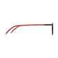 Read Optics Crystal Red Rectangular Blue Light Blocking Reading Glasses for Men & Women