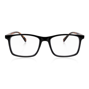 Black & Tortoiseshell Rectangle Reading Glasses For Men & Women