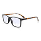 Black & Tortoiseshell Rectangle Blue Light Blocking Reading Glasses For Men & Women