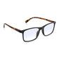 Black & Tortoiseshell Rectangle Blue Light Blocking Reading Glasses For Men & Women
