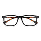Black & Tortoiseshell Rectangle Reading Glasses For Men & Women