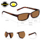 Read Optics Brown Tortoiseshell Rectangular Reading Sunglasses for Men & Women