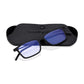 Read Optics Black Rectangular Anti Blue Light Reading Glasses for Men & Women
