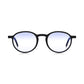 Read Optics Black Round Blue Light Blocking Reading Glasses for Men & Women