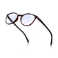 Read Optics Brown Tortoiseshell Round Blue Light Blocking Glasses For Men & Women