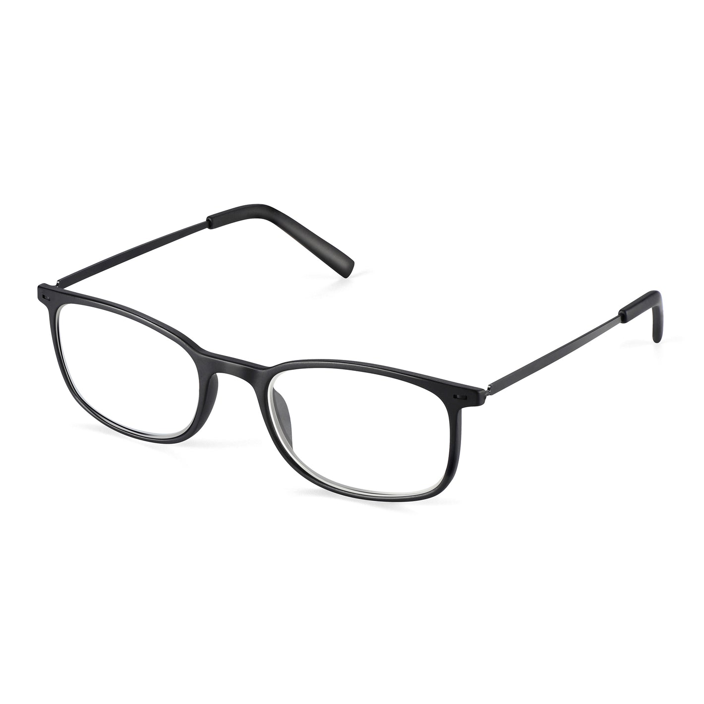 Read Optics Black Square Reading Glasses For Men & Women