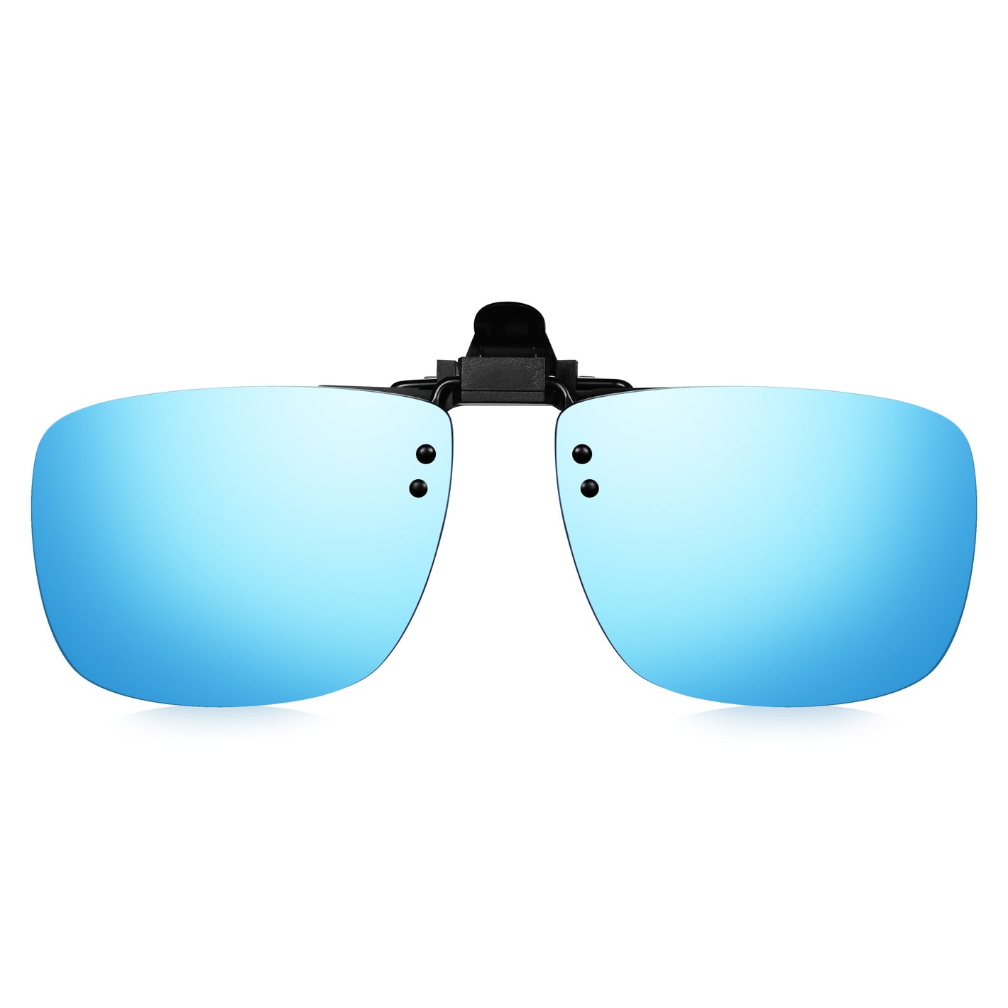 Read Optics Blue Mirror Clip-On Sunglasses Polarised UV Tinted Lenses For Men & Women