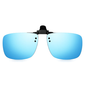 Read Optics Blue Mirror Clip-On Sunglasses Polarised UV Tinted Lenses For Men & Women
