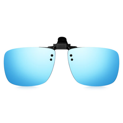 Read Optics Blue Mirror Clip-On Sunglasses Polarised UV Tinted Lenses For Men & Women