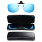 Read Optics Blue Mirror Clip-On Sunglasses Polarised UV Tinted Lenses For Men & Women