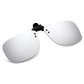 Read Optics Silver Mirror Clip-On Sunglasses Polarised UV Tinted Lenses For Men & Women