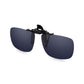 Read Optics Smoke Grey Clip-On Sunglasses Polarised UV Tinted Lenses For Men & Women