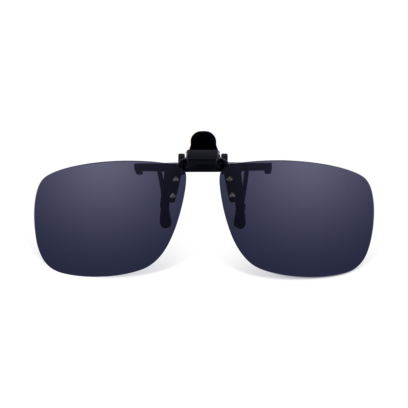 Read Optics Smoke Grey Clip-On Sunglasses Polarised UV Tinted Lenses For Men & Women