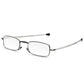 Read Optics Gunmetal Grey Compact Folding Reading Glasses For Men & Women