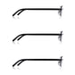 3 Pack - Read Optics Gunmetal and Black Square Reading Glasses For Men & Women
