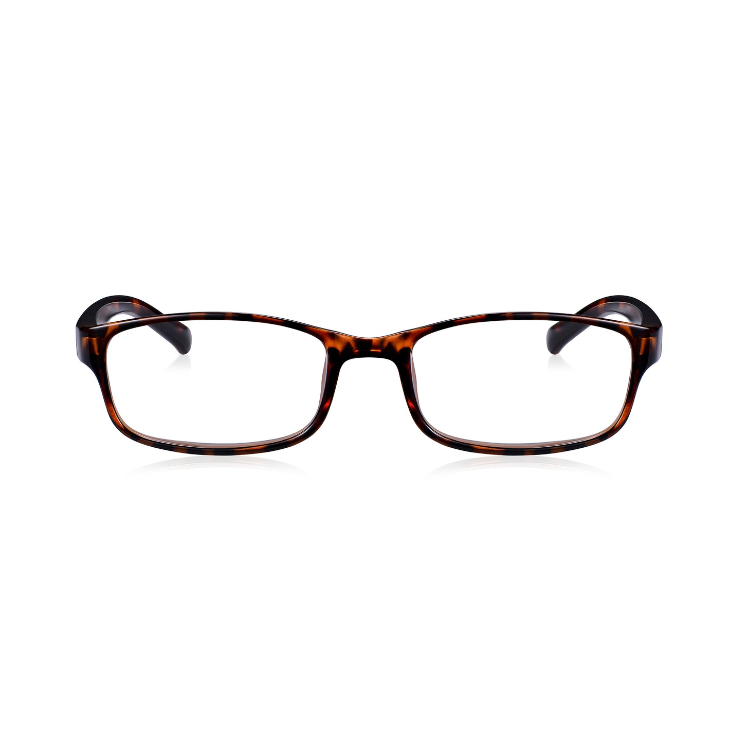 Read Optics Brown Tortoiseshell Square Reading Glasses For Men & Women