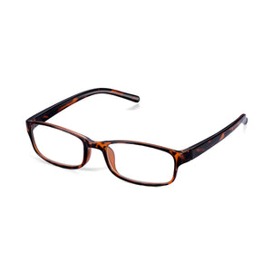 Read Optics Brown Tortoiseshell Square Reading Glasses For Men & Women
