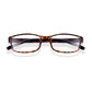 Read Optics Brown Tortoiseshell Square Reading Glasses For Men & Women
