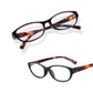 Read Optics Black & Tortoiseshell Oval Reading Glasses for Women