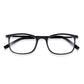 Read Optics Black Square Reading Glasses For Men & Women