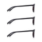 Read Optics 3 Pack Brown Tortoiseshell Round Reading Glasses For Men & Women