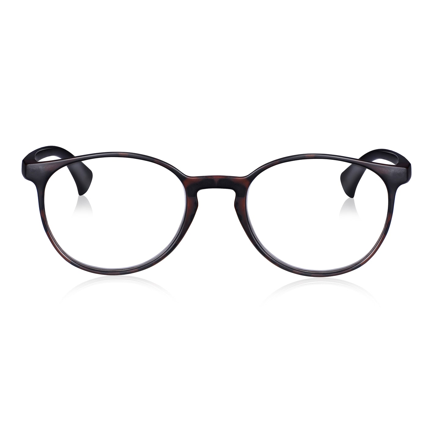Read Optics Brown Tortoiseshell Round Reading Glasses For Men & Women
