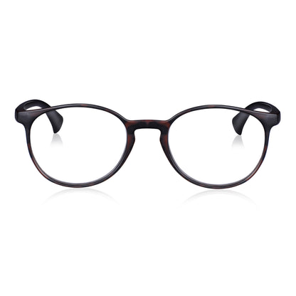 Read Optics Brown Tortoiseshell Round Reading Glasses For Men & Women