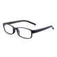 Black and Brown Tortoiseshell Rectangular Reading Glasses For Men & Women