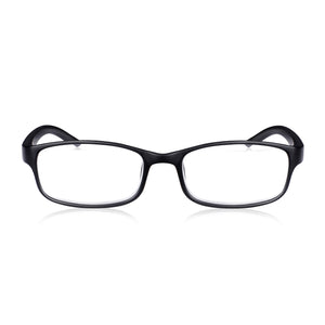 Black Rectangular Reading Glasses For Men & Women