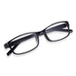 Black Rectangular Reading Glasses For Men & Women