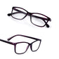 Read Optics Purple Tortoiseshell Rectangular Reading Glasses For Women