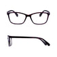 Read Optics Purple Tortoiseshell Rectangular Reading Glasses For Women