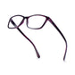 Read Optics Purple Tortoiseshell Rectangular Reading Glasses For Women