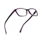 Read Optics Purple Tortoiseshell Rectangular Reading Glasses For Women