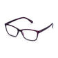 3 Pack - Read Optics Purple Tortoiseshell Rectangular Reading Glasses For Women