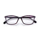 Read Optics Purple Tortoiseshell Rectangular Reading Glasses For Women